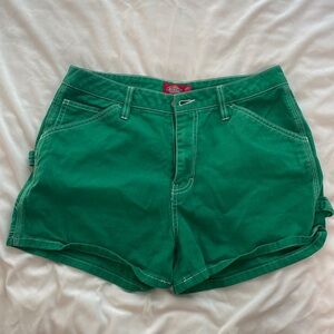 Dickies green cargo shorts